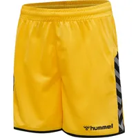 Hummel Jungen Hmlauthentic Kids Poly Shorts, Sports Yellow/Black, 176