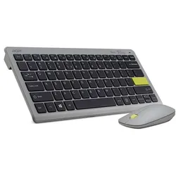 Acer Kabelloses Tastatur-Maus-Set »Vero Combo Vero Combo AAK124/125« antimikrobiell grau