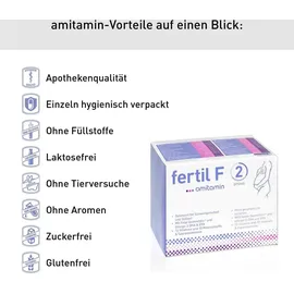Active Bio Life Science Gmbh Amitamin fertil F phase 2 Kapseln 120 St.