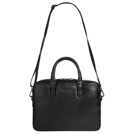 Bugatti Bella Aktentasche Leder 38 cm Laptopfach schwarz