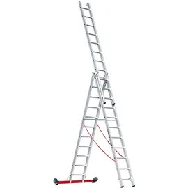 Euroline Premium 30778 Mehrzweckleiter 3 x 11 Sprossen