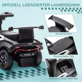 aiyaplay Rutschauto, Rutschfahrzeug mit Stauraum, Kinderfahrzeug, Weiß