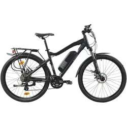 E-Bike LLOBE "Mountain E-Bike 27,5" Brillant" Gr. 47, schwarz, E-Bikes, 47cm, 27,5 Zoll (69,85cm)