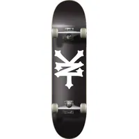 Zoo York Crackerjack Skateboard schwarz/weiß  7.75"  
