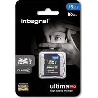 Integral SDHC UltimaPro 16GB Class 10 UHS-I
