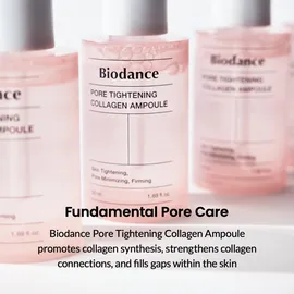 biodance Pore Tightening Collagen Ampoule festigendes Hautserum zur Verfeinerung der Poren 50 ml
