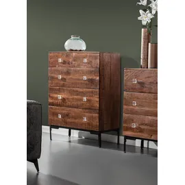 GUTMANN FACTORY Kommode 90 x 120 x 42 cm Braun