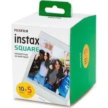 Fujifilm Instax Square Film Weiß 50 Schuss