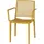 Siena Garden Square Stapelsessel 56 x 57 x 80,5 cm gelb 1 St.