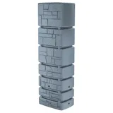 Prosperplast Tower Stone Regentonne 350 l hellgrau