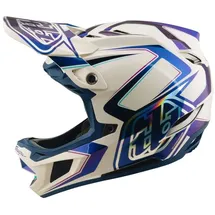 Troy Lee Designs D4 Composite MIPS 58-59 cm Erwachsene white/indigo 2021