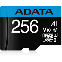 A-Data microSDXC Premier 256 GB Class 10 UHS-I + SD-Adapter