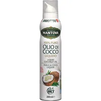 Fratelli Mantova Olio di Cocco Spray Liquido,Kokosöl Spray,200ml