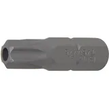 BGS BGS-4445 Bit Länge 30 mm Antrieb Außensechskant 8 mm (5/16") T-Profil (für Torx) mit Bohrung T45