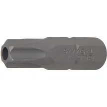 BGS BGS-4445 Bit Länge 30 mm Antrieb Außensechskant 8 mm (5/16") T-Profil (für Torx) mit Bohrung T45