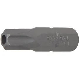 BGS BGS-4445 Bit Länge 30 mm Antrieb Außensechskant 8 mm (5/16") T-Profil (für Torx) mit Bohrung T45