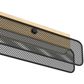 EGLO Kokomo-Z 1-flg. 5 cm schwarz/natur