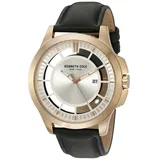 Kenneth Cole Herren Analog Quarz Leder 45 mm 10027460