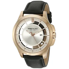 Kenneth Cole Herren Analog Quarz Leder 45 mm 10027460