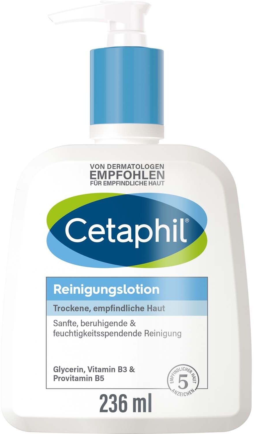 Cetaphil Reinigungslotion Feuchtigkeitsspendende Reinigung für Körper & Gesicht