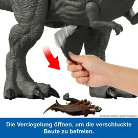 Mattel Jurassic World: Die Wiedergeburt Riesendino Tyrannosaurus Rex Actionfigur