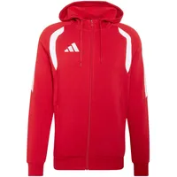 adidas Tiro 26 League Sweat Full Zip Hoodie - Team Power red 2/White, (AEPU) 2XL