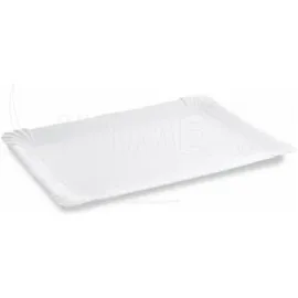 LogiPack GeRo Pappteller 125 St. 21 x 29 cm Weiß