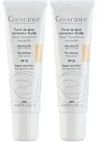 Avène Couverance Fond de teint correcteur fluide SPF20 Porcelaine 1.0 Maquillage 2x30 ml