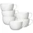 Ritzenhoff & Breker Cappuccinotasse 0,32 l Weiß 6 St.