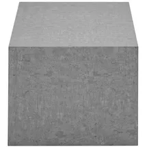 Home Deluxe Couchtisch Amiri L Farbe: Grau, Größe: 95 x 50 cm, Wohnzimmer, Wohnzimmertische, Couchtische