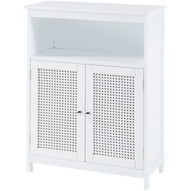 [en.casa] Badschrank Karlsøy 80x60x28cm Weiß