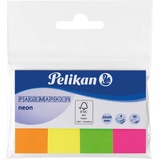 Pelikan Pagemarker Transparent, 20 x 50 mm, 4 x 50 Blatt, neon mix
