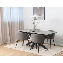 VCM Heaven 210 x 76 x 90 cm grau
