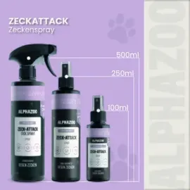 alphazoo ZeckAttack Zeckenschutzmittel 500 ml