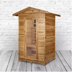 PureHaven Infrarotkabine aus kanadischem Hemlock-Holz - versch. Ausführungen