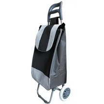 hatex as gmbh & co. kg Michelino 38 L Einkaufstrolley schwarz-grau