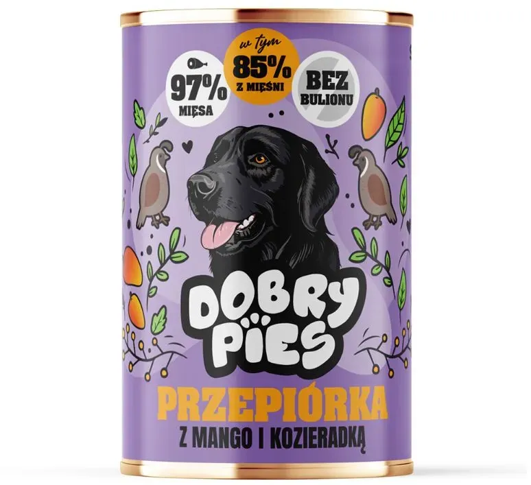 Good Dog Wachtel mit Mango und Bockshornklee 400g
