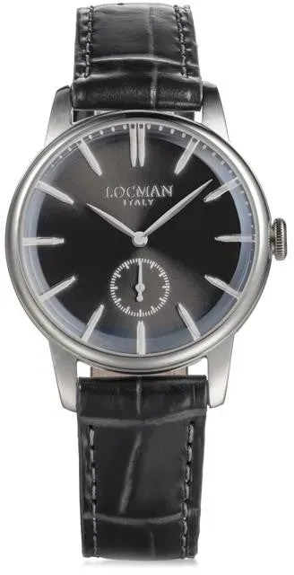 Locman 0257A01A-00BKNKPK Classic 1960 Quartz Men's Watch