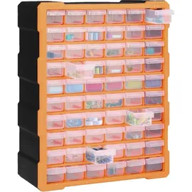 vidaXL Multi-Schubladen-Organizer mit 60 Schubladen 38x16x47,5 cm