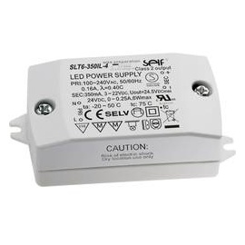 Self Electronics SLT6-350IL-4 LED-Treiber Konstantstrom 7.7W 350mA 3 - 22 V/DC Montage auf entflammb