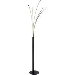 Globo LED-Stehlampe Bizzy Alu, Eisen, Stahl & Metall