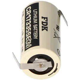 FDK (ehem. Sanyo) Sanyo Lithium Batterie CR17335 SE Size 2/3A, mit Lötfahne Z-Form