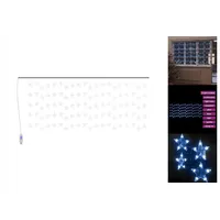 VidaXL LED Sternenvorhang Lichterkette 500 LED Blau 8 Funktionen