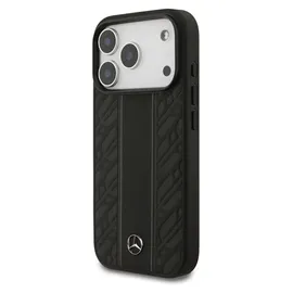 Mercedes-Benz iPhone 17 Pro Leder Case mit MagSafe schwarz