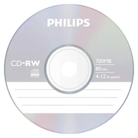 Philips CD-RW 80Min 700MB 4-12x JC