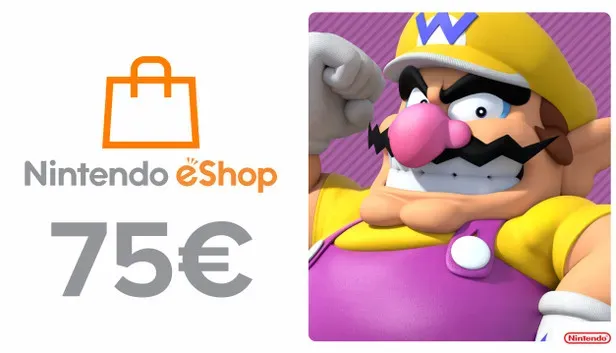 Nintendo eShop Karte 75€