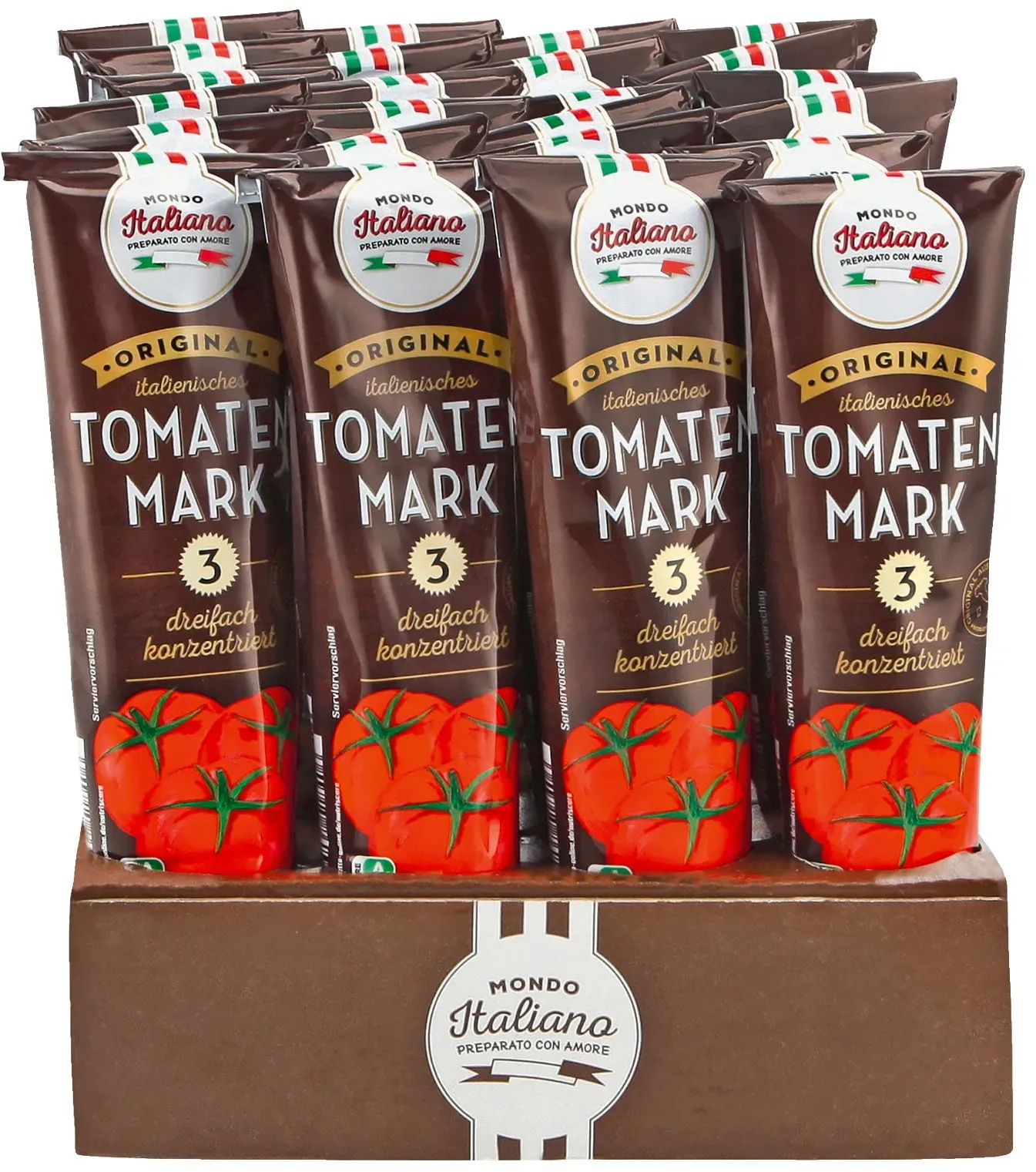 Mondo Italiano Tomatenmark 200 g, 24er Pack