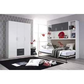 Rauch Kleiderschrank »Albero«, schwarz-weiß