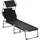 CASARIA Sonnenliege Klappbar 190 x 60 x 30 cm Grau