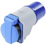 Sygonix SY-5491844 CEE-CARA Adapter 16A 3polig 230 V/AC 1St.